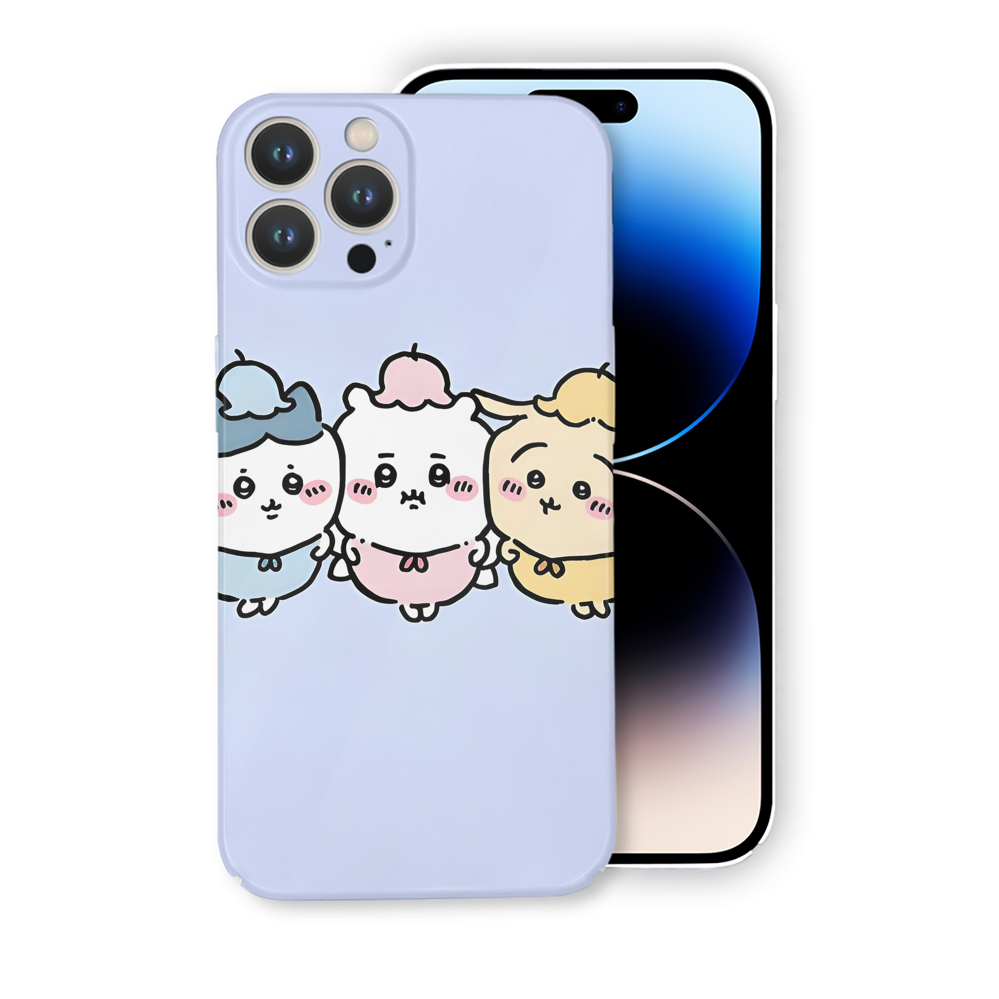 （画像用） ちいかわ Chii-kawa 【iPhone 14シリーズ対応】ハードケース